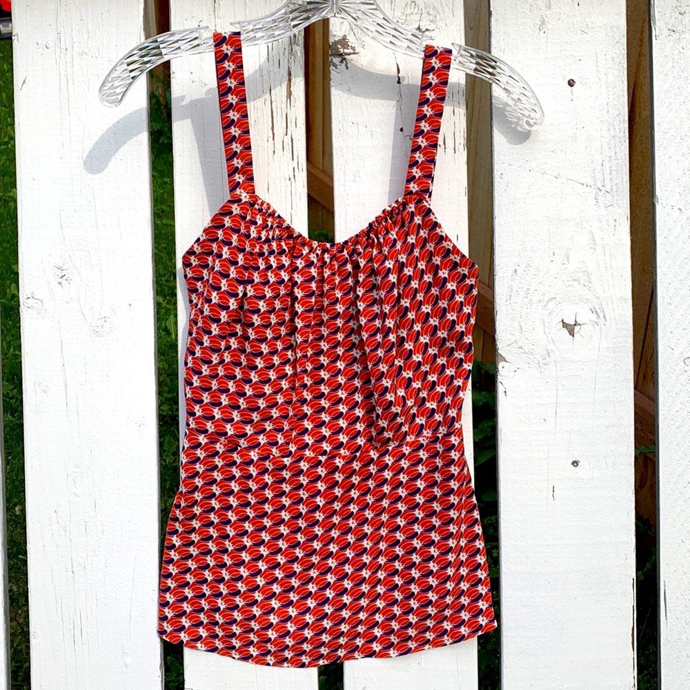 Cabi top 778 Dream Day Sleeveless Peplum Tank